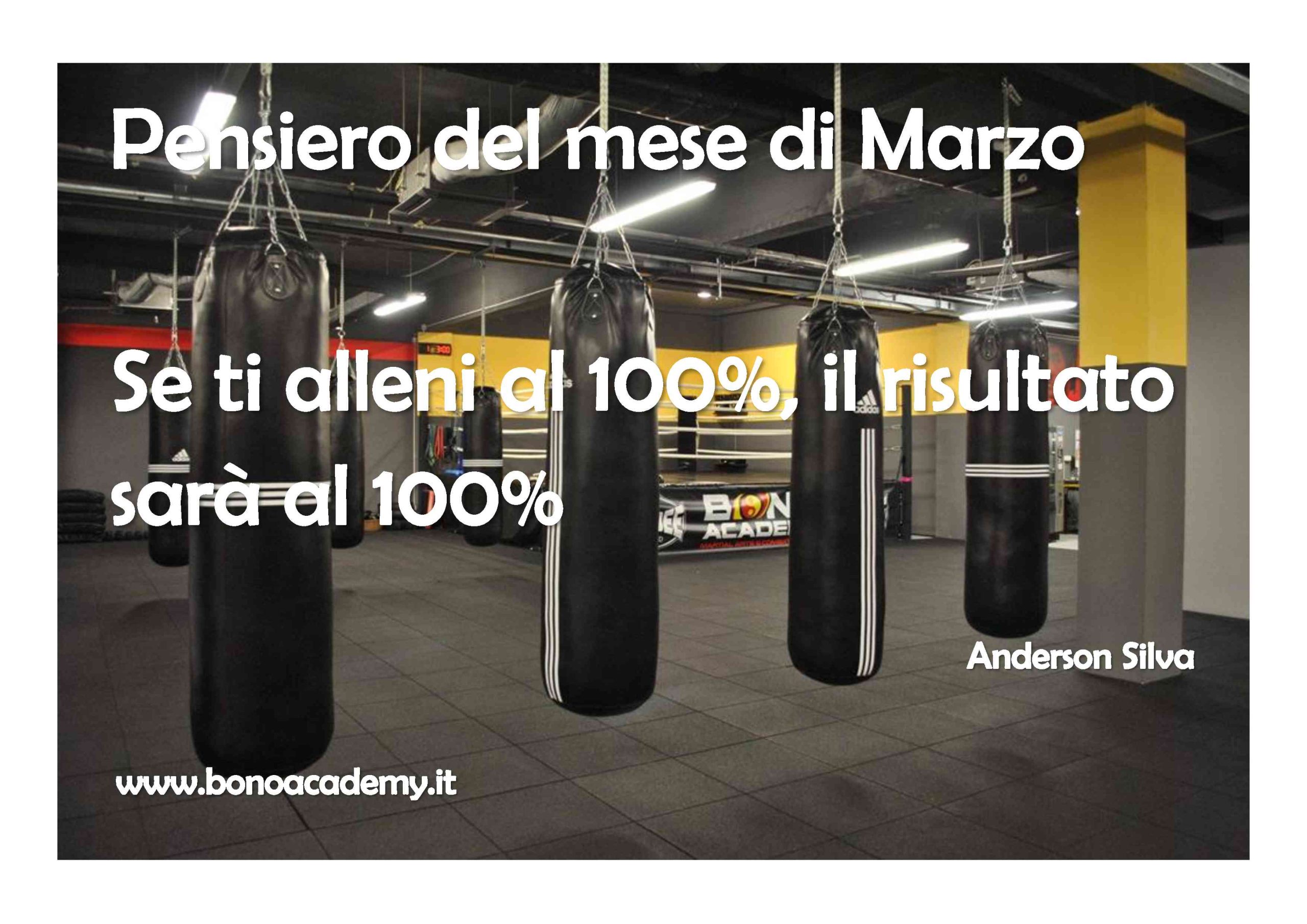 Pensiero del mese di Marzo