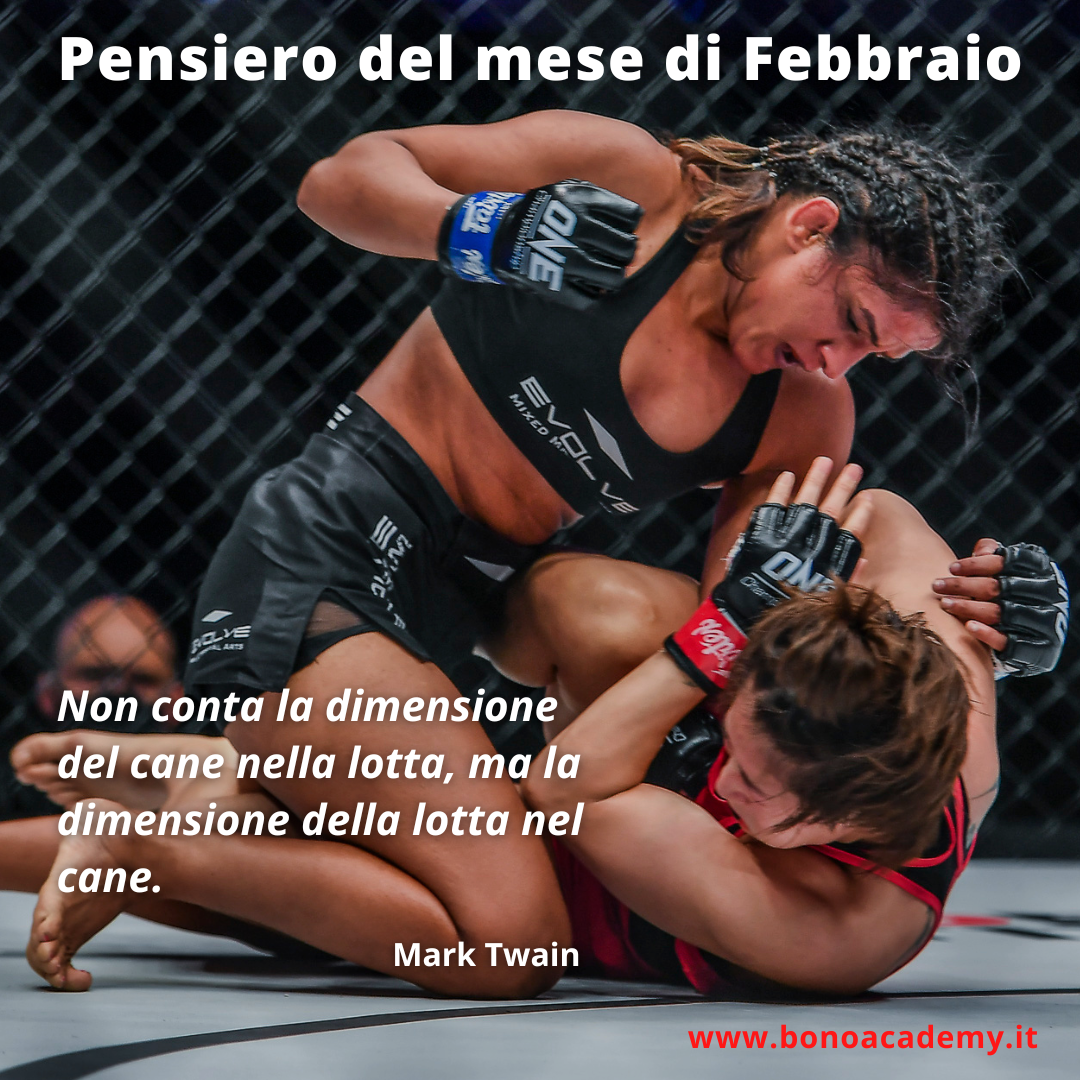 Pensiero del mese di Febbraio