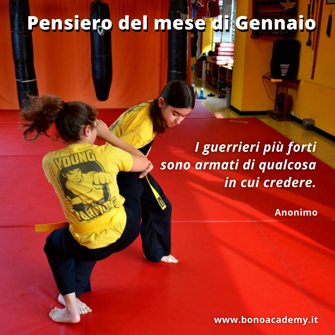 Pensiero del mese di Gennaio