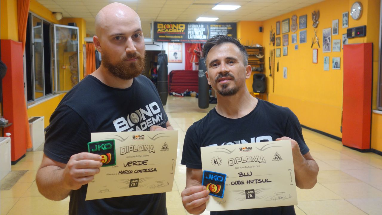 Passaggi di livello per Jeet-kune-do/Kali Fase 2 – 19 luglio 2024