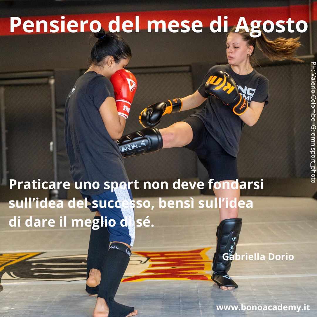 Pensiero del mese di Agosto